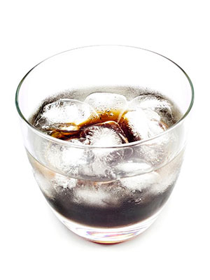 Black Russian cocktail