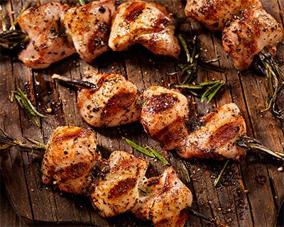 Chicken Rosemary Skewers