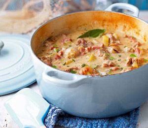 Normandy pork casserole