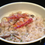 Pancetta risotto