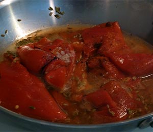 Roasted red pepper sauce