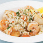 Seafood risotto