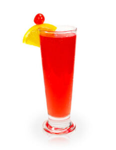 Singapore sling cocktail