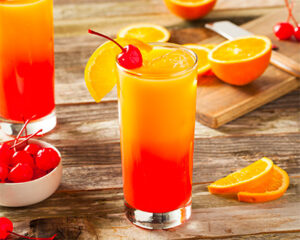 Tequila Sunrise cocktail