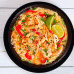 Thai chicken noodle soup