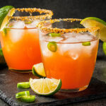 Spicy Michelada cocktail