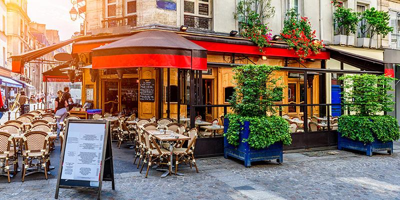 A cafe in Paris