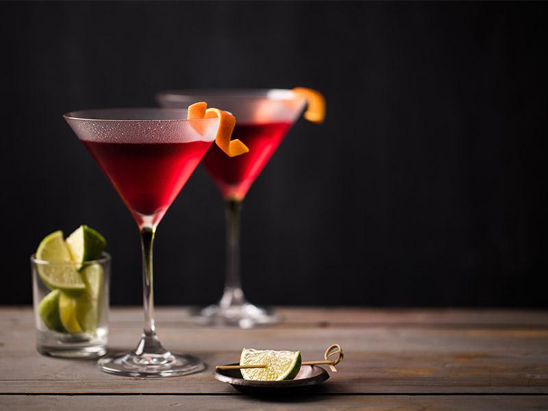 Cosmopolitan cocktail