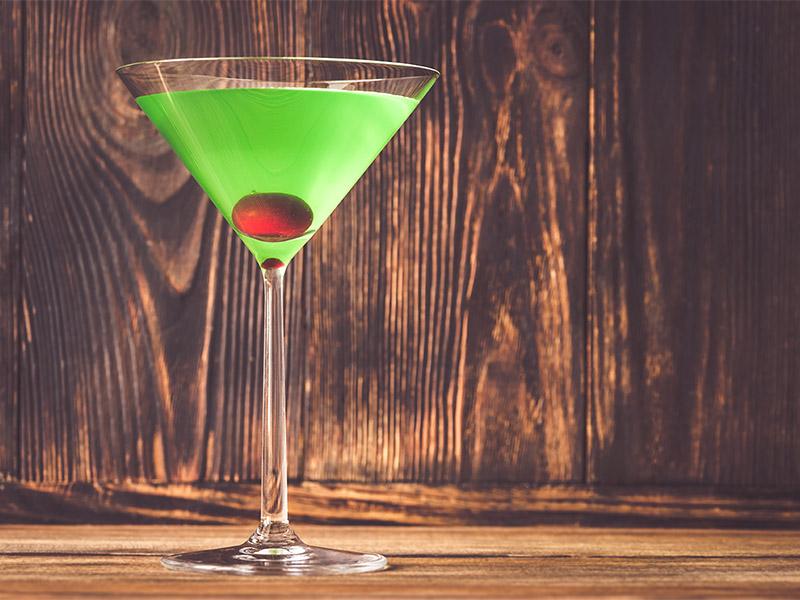 Japanese Slipper cocktail