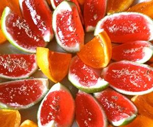 Reinvented fruit jellies
