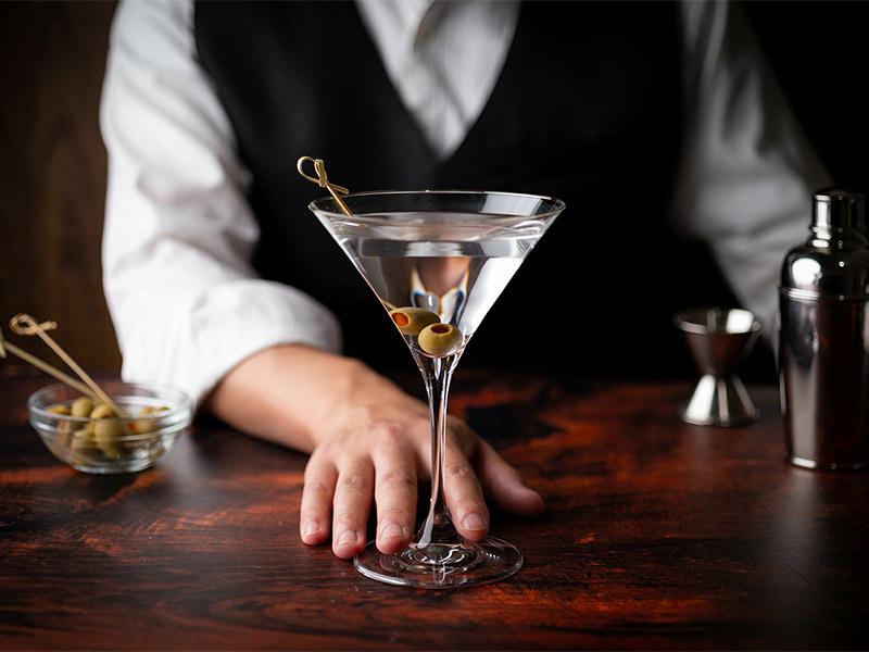 Martini cocktail