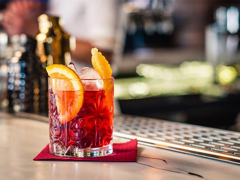 Negroni cocktail