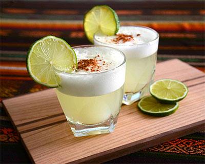 Pisco Sour cocktail