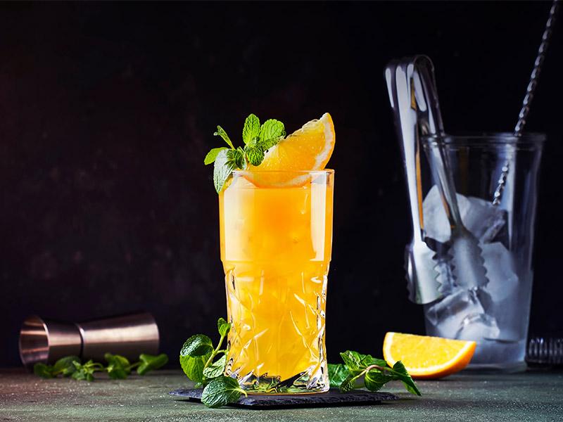 Screwdriver cocktail
