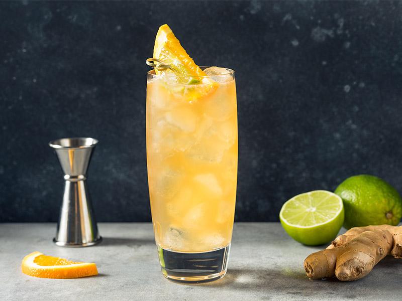 Anejo Highball cocktail