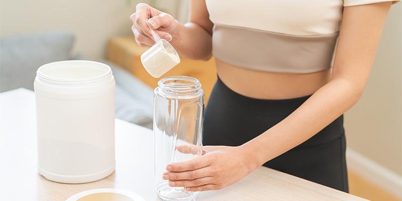 Making a protein shake